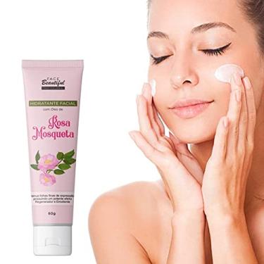 Imagem de Hidratante Facial Com Óleo Rosa Mosqueta 50g, Face Beautiful