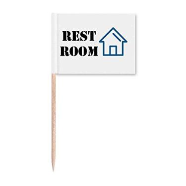 Imagem de Conveniente Habit para lavagem de vaso sanitário, bandeiras marcadoras para decoração de festa