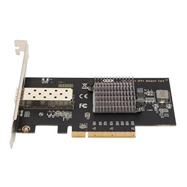 Imagem de Placa de Rede PCIe NIC de 10 Gb, Porta SFP Placa Ethernet PCIe Com Controlador 82599EN, Adaptador PCI Express X8 Ethernet LAN Compatível Com Windows Server Linux VMware