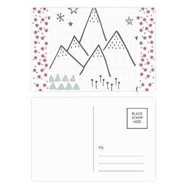 Imagem de Folhas de montanha grama, estampa de estrelas, Natal, Natal, celebração, cartão postal Blessing