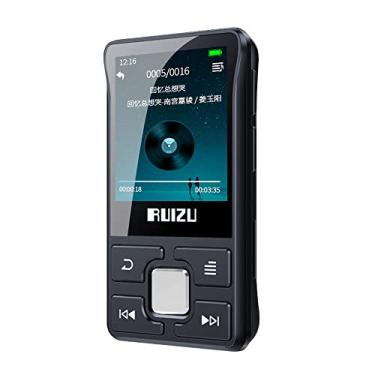Imagem de Tempaky RUIZU X55 Clip Sport Bluetooth MP3 Player 8GB Mini com suporte de tela Cartão TF, FM, Gravação, E-Book, Relógio, Pedômetro Music Player