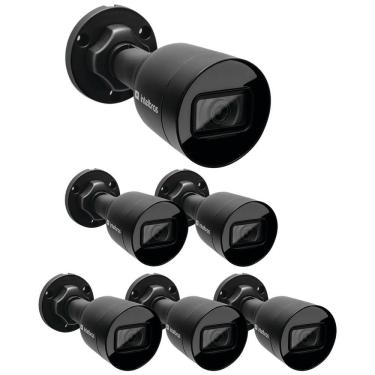 Imagem de Kit 6 Câmeras IP 2 Megapixels 3.6mm 30m PoE VIP 1230 B BLACK G4 Intelbras