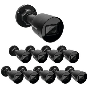 Imagem de Kit 10 Câmeras IP 2 Megapixels 3.6mm 30m PoE VIP 1230 B BLACK G4 Intelbras