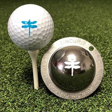 Imagem de Tin Cup Marcador de bola de golfe Dragonfly