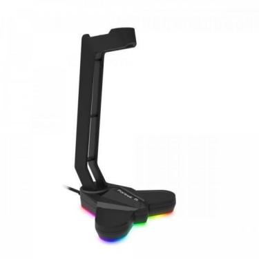 Imagem de Suporte Para Headset Rgb Vickers Preto Fortrek G