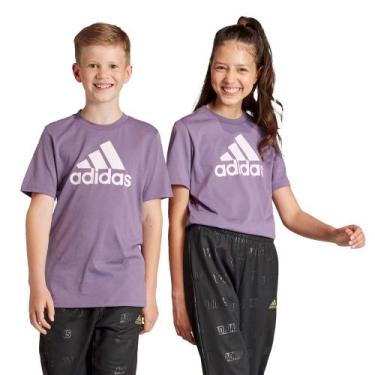 Imagem de Camiseta Adidas Big Logo Juvenil Lilás