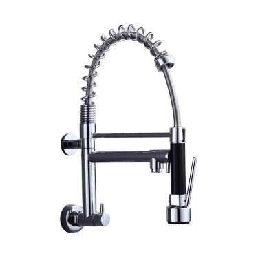 Imagem de Torneira Gourmet 50cm com Misturador Monocomando Cromada de Parede Belcca TGM50C-PZ