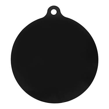 Imagem de Capa protetora de fogão a gás para fogão de indução reutilizável, tapete de isolamento de silicone antiderrapante para cozinha, fogão a gás de indução, tapete de silicone para fogão (Redondo)