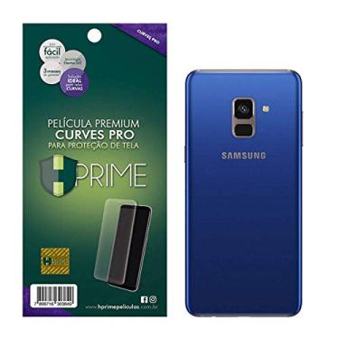 Imagem de Pelicula HPrime Curves Pro para Samsung Galaxy A8 Plus 2018 - VERSO, Hprime, Película Protetora de Tela para Celular, Transparente