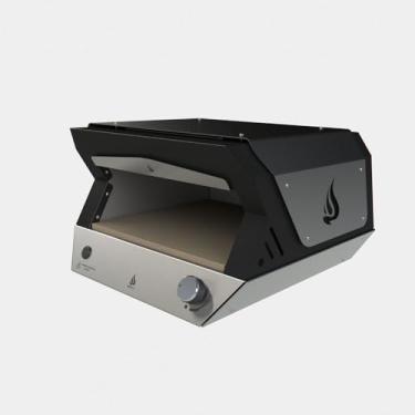 Imagem de Forno de Pizza a gás portátil Dinoxx FDX400 GLP PRETO Inox