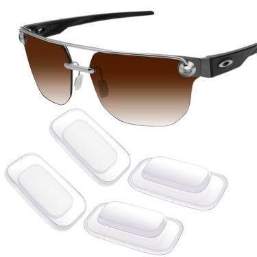 Imagem de Mryok 2 pares de protetores de nariz de substituição para óculos de sol Oakley Chrystl & Coldfuse