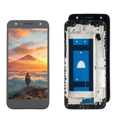 Imagem de SHOWGOOD LCD para LG X Power 2 LCD Touch Screen digitalizador de substituição com moldura para LG X Power 2 M320 M320F LCD (preto com moldura)