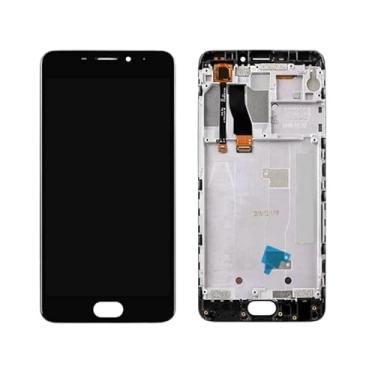 Imagem de SHOWGOOD para Meizu M5 Note 5 M621Q M621M M621C M621H Tela LCD sensível ao toque digitalizador com moldura para Meizu M5 Note (branco sem moldura)