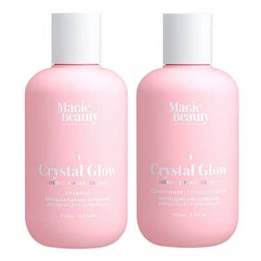 Imagem de Kit Shampoo + Condicionador Crystal Glow Magic Beauty