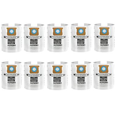 Imagem de Conjunto de 10 peças de sacos de aspirador de pó de 5 a 8 galões, ALYYDBG Tipo E 90661 9066100 9066133, Tipo H 90671 9067100 9067133 Sacos de pó