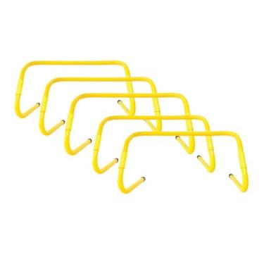 Imagem de Kit com 5 Barreiras Ajustáveis com 2 Níveis de Ajuste Amarelo Odin Fit