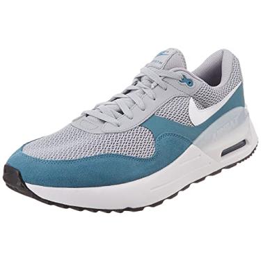 Imagem de NIKE Tênis masculino Air Max SystmSports, cinza lobo, branco, ruído, água, preto, 42
