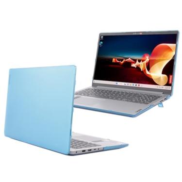 Imagem de mCover Capa compatível apenas com laptops Windows Lenovo IdeaPad 1 2022-2024 de 15 polegadas (15ADA7/15AMN7/15ALC7/15IAU7/15IGL7/15IJL7/15IRU7) (não serve para nenhum outro modelo) - Aqua