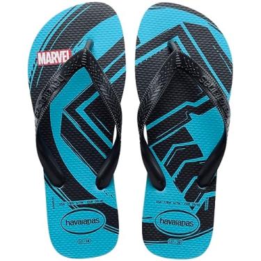 Imagem de SANDALIAS HAVAIANAS TOP MARVEL LGMN n° 35/36 AZUL TRANQUILIDADE