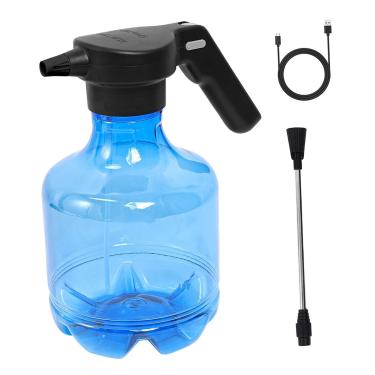 Imagem de 3l pulverizador elétrico garrafa de água pulverizador automático planta senhor planta regador para gramado plantas quintal lavagem carro, Azul