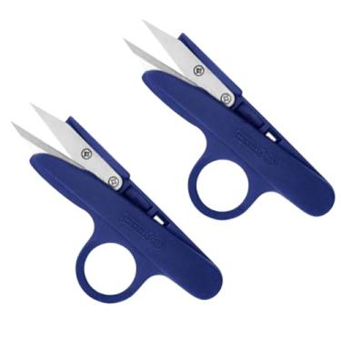 Imagem de Kit 2 Tesouras Tecelão 11,5cm Azul Mundial