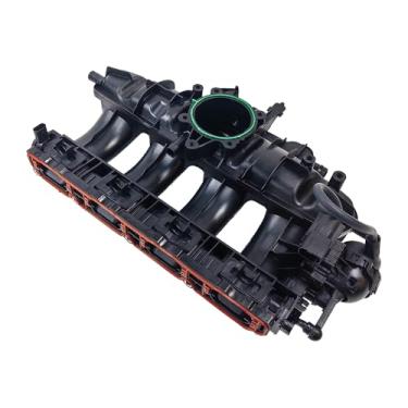 Imagem de Coletor de admissão do motor com juntas de válvula e sensor | Apto para Volkswagen (VW) Beetle CC GTI GLI Jetta Passat Sportwagen EOS, Audi A3 TT Q3, 4Cyl 2.0L TSI Engine | OEM # 06J133201AS
