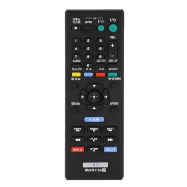 Imagem de Controle Remoto do AV, BDP BX2, BDP BX57, BDP S360, BDP S470, BDP S560 Substituição, Ultra Fino, Feito de Material ABS, Mais de 8m de Alcance, Para BDP S380 Com RMT B115A