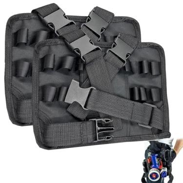 Imagem de YYGJYGOO Bolsa de ferramentas 2024 coldre Z, bolsa de ferramentas de reparo ao redor da perna, bolsa de ferramentas com clipe de cinto para carpinteiros, eletricistas e diyers (2 peças)