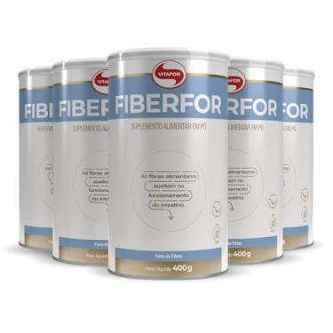 Imagem de Kit 5 Fiberfor Fibras Alimentares Vitafor 400g