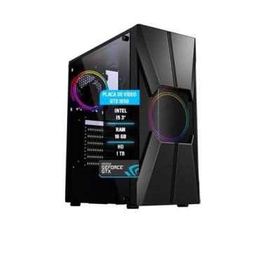 Imagem de Computador I5 Gtx 1050 /16Gb Hd 1Tb Ssd 120Gb Fonte 500W - Amorim Tech
