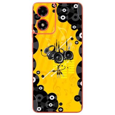 Imagem de Capa Adesivo Skin354 Verso Para Motorola Moto G04S (2024) - KawaSkin