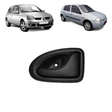 Imagem de Maçaneta Interna Porta Diant.e Tras.clio Ld Passageiro Preto - AUTOPLA