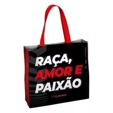 Imagem de Sacola Ecobag Retornável Flamengo Raça Amor E Paixão - Clio