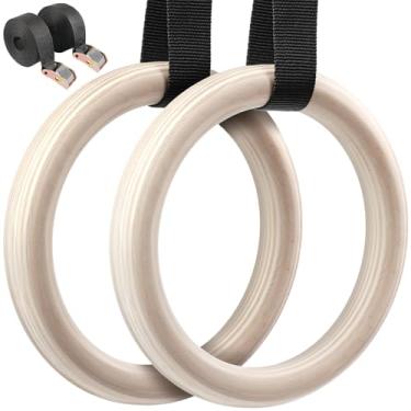 Imagem de Argola de Ginástica Olímpicã, Kit Argolas de Suspensão Olímpicãs Madeira, Argola Olimpicã de Suspensão, Argola de Ginástica Olímpicã Madeira, Argolas de Suspensão