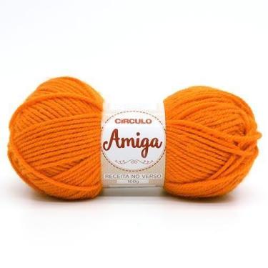 Imagem de Fio Amiga Círculo 100g, 4131 DARK CHEDDAR