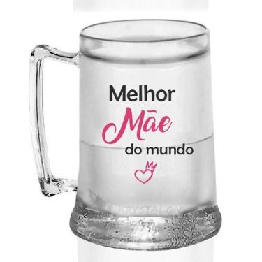 Imagem de Caneca Gel Acrílico Personalizada Dia Das Mães - Melhor Mãe - Krystalo