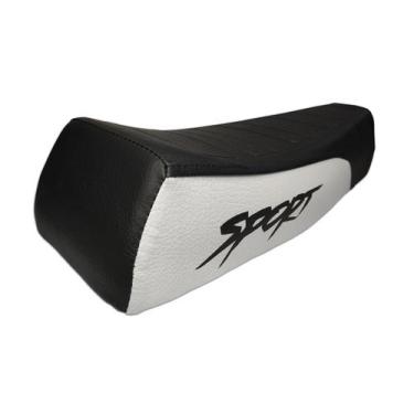 Imagem de Banco Selin De Mobilete Caloi XR Para Bicicleta Bike BMX  Com Costura 