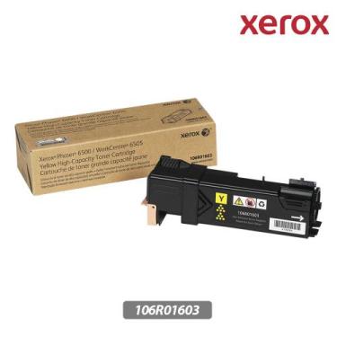 Imagem de Toner Xerox 6500 Amarelo - 106r01603, XEROX