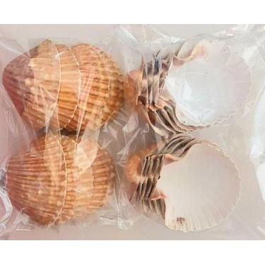 Imagem de Conchas Para Casquinha De Siri c/ 08 Unidades