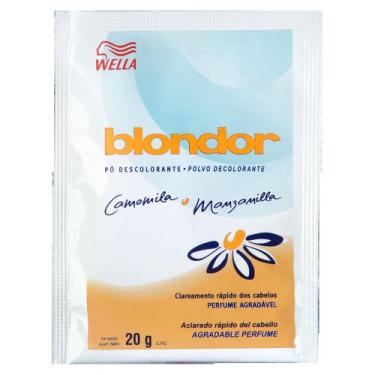 Imagem de Pó Descolorante Capilar Wella Blondor Camomila 20g