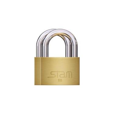Imagem de 02 Cadeado Segredos Iguais Mestrado Mesma Chave 50mm - STAM