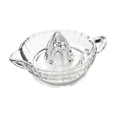 Imagem de Fox Run Espremedor de vidro pesado manual para limões, limões, laranjas e muito mais