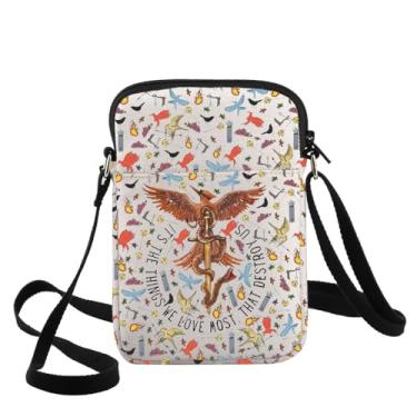 Imagem de G2TUP Hungery Movie Bolsa tiracolo Haymitch Abernathy presente para fãs It's The Things We Love The Most Hungery Shoulder Bag, It's the Things Cb, Medium