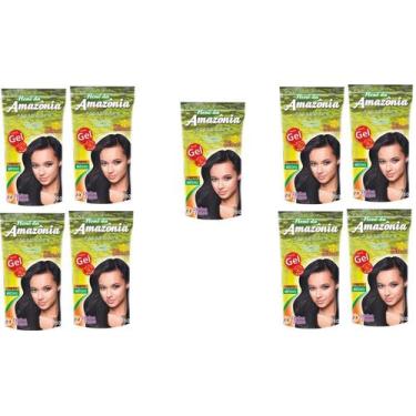 Imagem de Hene em gel amazonia 180gr pouch preto medido (preto natural) - DIVINA