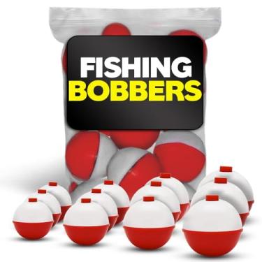 Imagem de Boias de pesca para pesca sortidas, boias grandes e pequenas boias – Boias de peixe vermelhas e brancas – flutuam boias e boias de pesca – boias para pesca boias vermelhas e brancas – boias de pesca