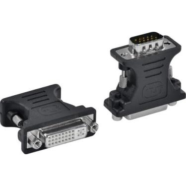 Imagem de Adaptador Dvi Fêmea 24+5 X Vga Macho Adviif-v - PC / 5 - VINIK
