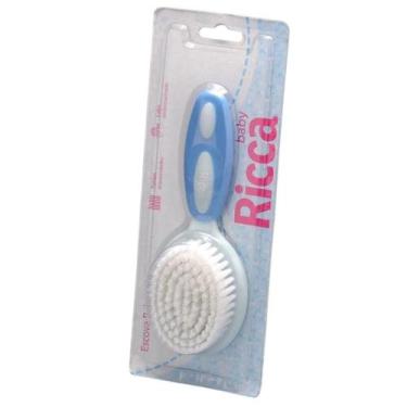 Imagem de Escova De Cabelo Ricca Baby Azul 1078