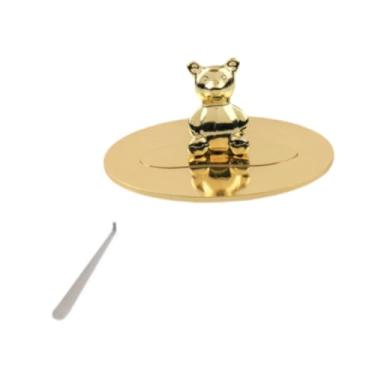 Imagem de Generic Topper de vela perfumado para jarra, tampa de vela para jarra, capa de sombra para casa, queima uniforme, natal, velas de jarra, Bear H 3.8cm