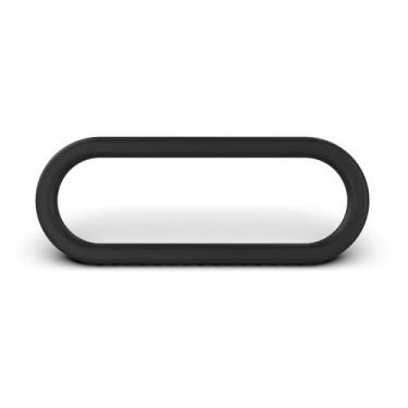 Imagem de 10 unidades - Passante Zamac Banho 23mm x 09mm - Decaplast, Preto Fosc