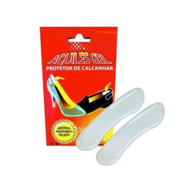 Imagem de Palmilha Protetor Calcanhar Silicone Gel Adesivo Nao Machuca - Fort Sp